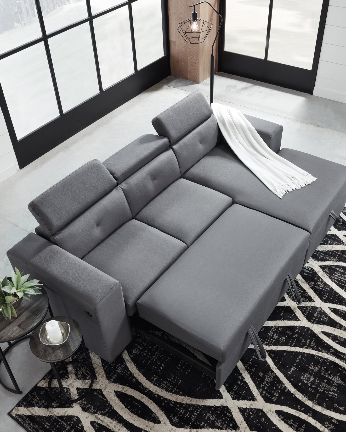 Salado 2-Piece Sleeper Sectional with Storage
