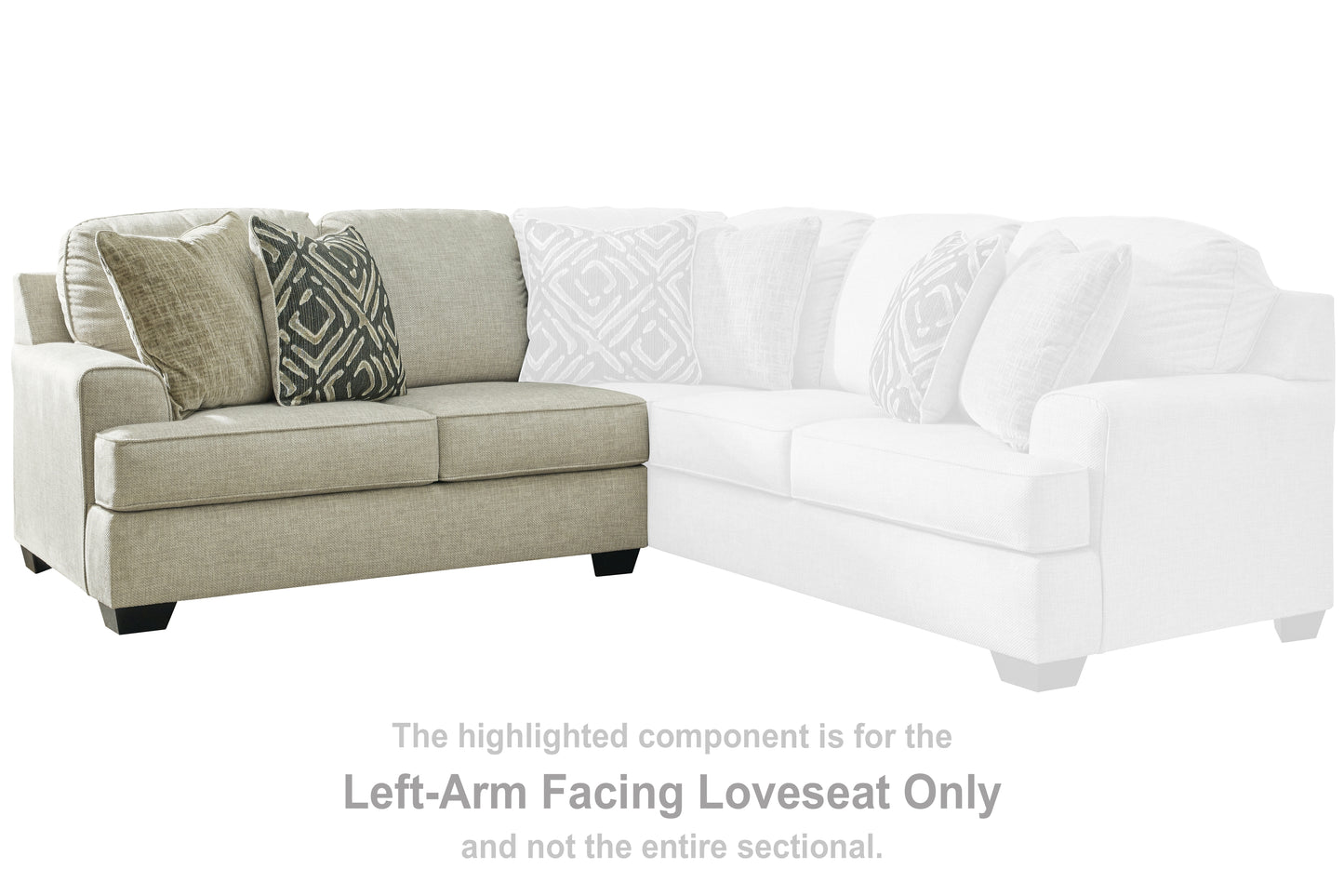 Wellhaven Left-Arm Facing Loveseat