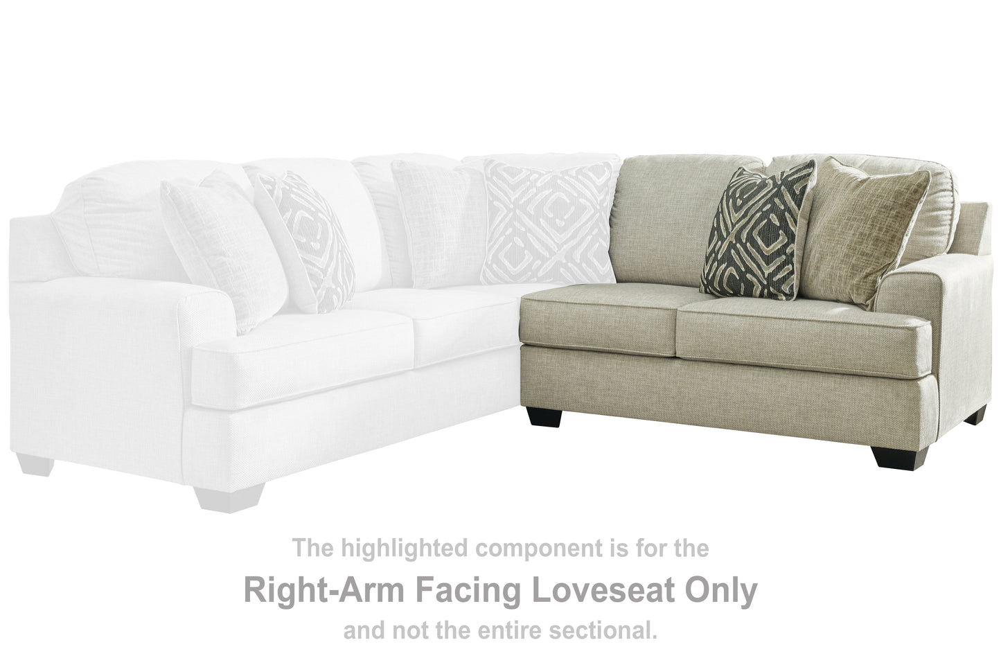Wellhaven Right-Arm Facing Loveseat