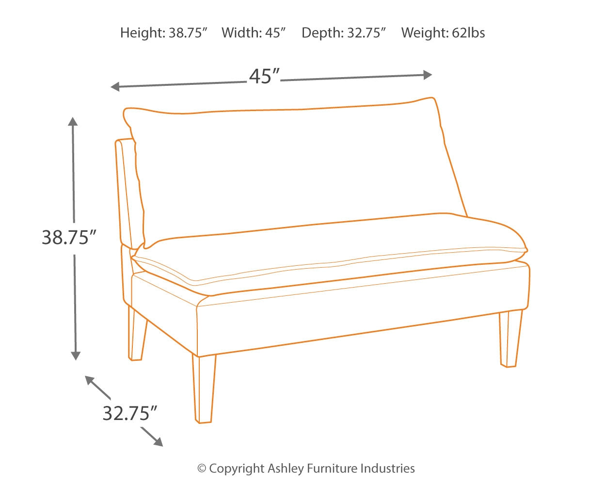 Arrowrock Accent Bench