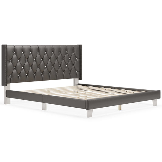 Vintasso King Upholstered Bed