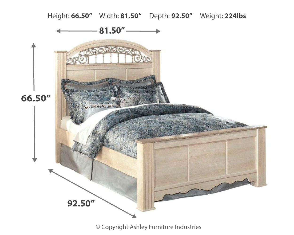Catalina King Poster Bed