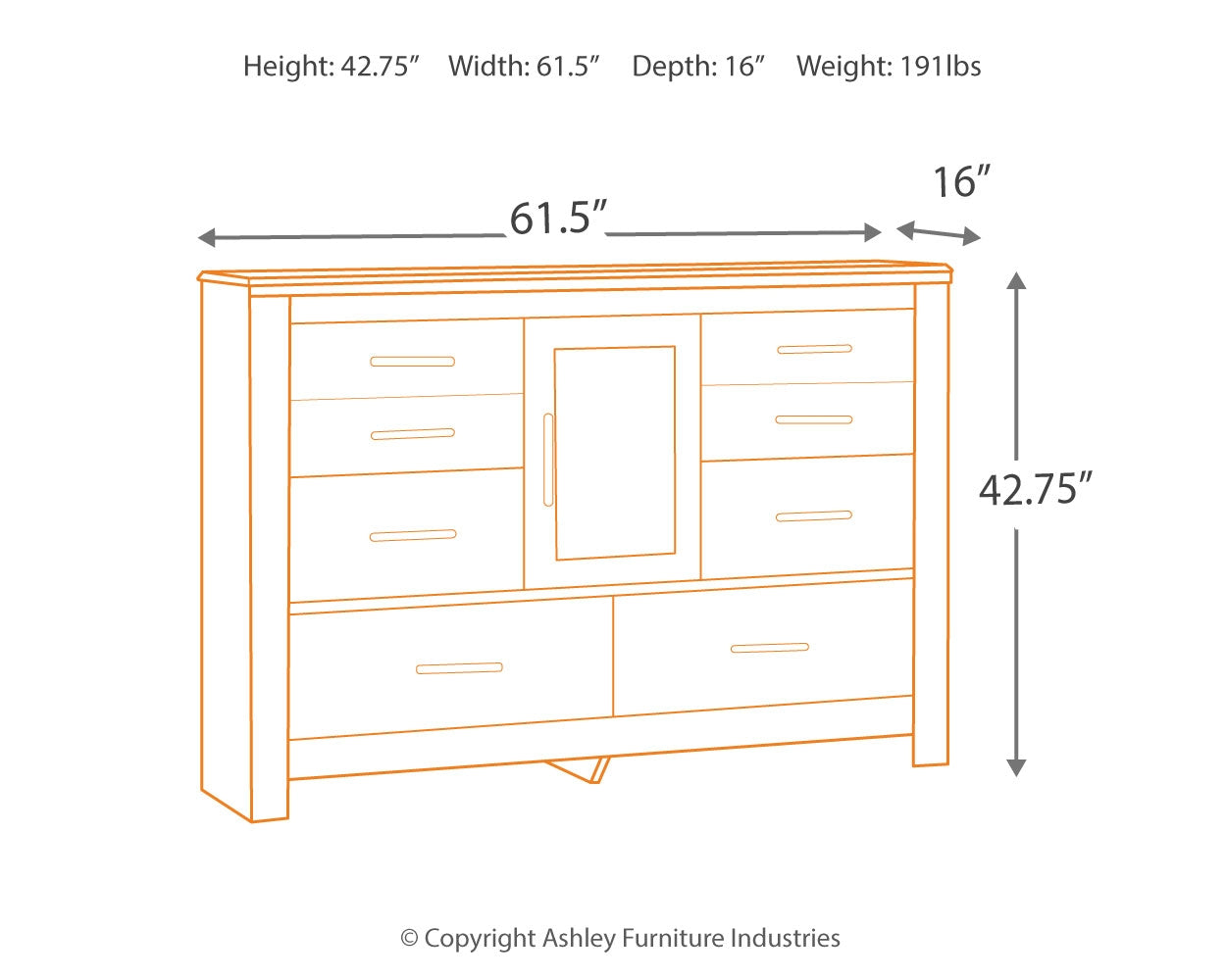 Blaneville Dresser