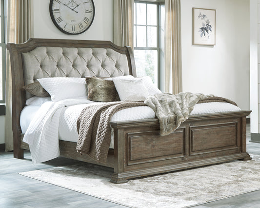 Wyndahl California King Upholstered Panel Bed