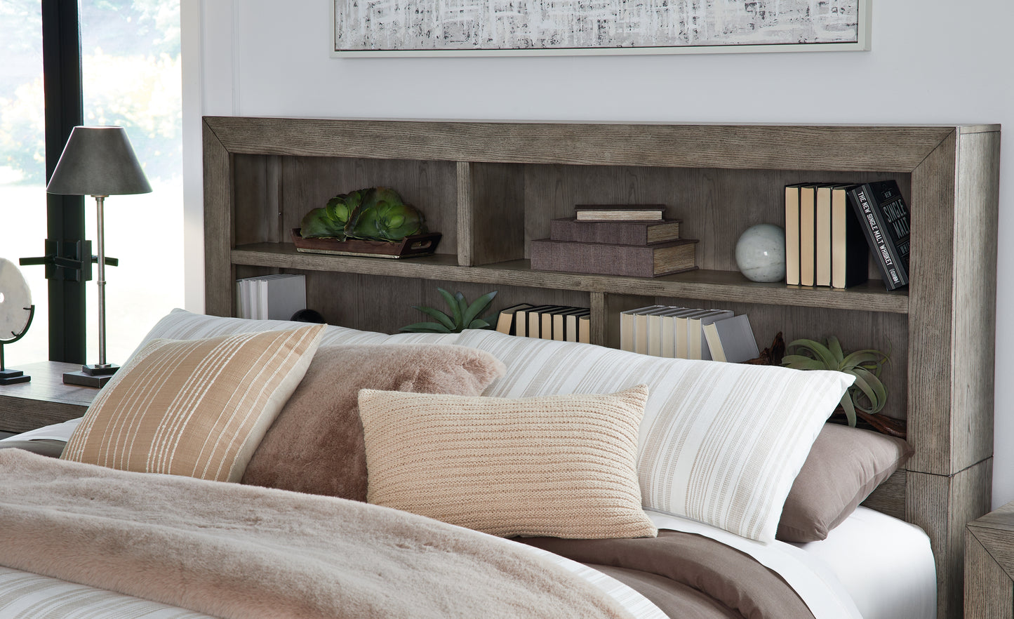 Anibecca California King Bookcase Bed