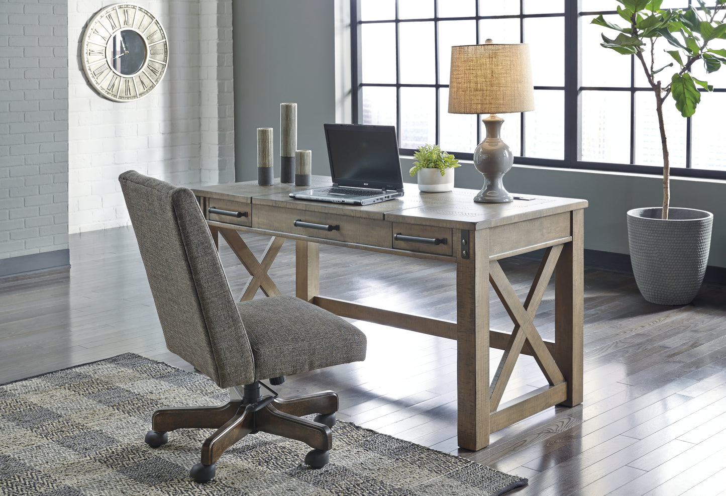 Aldwin Home Office Lift Top Desk