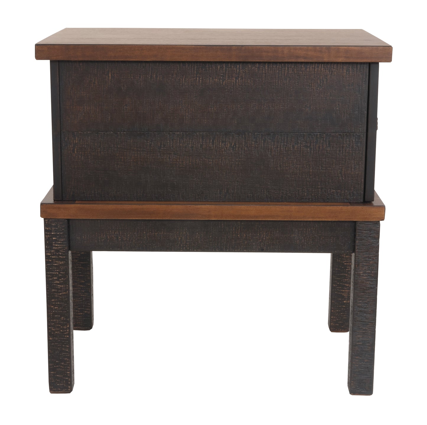 Stanah Chairside End Table with USB Ports & Outlets