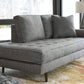 Zardoni Right-Arm Facing Chaise Lounger