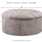 Carnaby Oversized Accent Ottoman