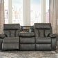 Willamen Reclining Sofa with Drop Down Table