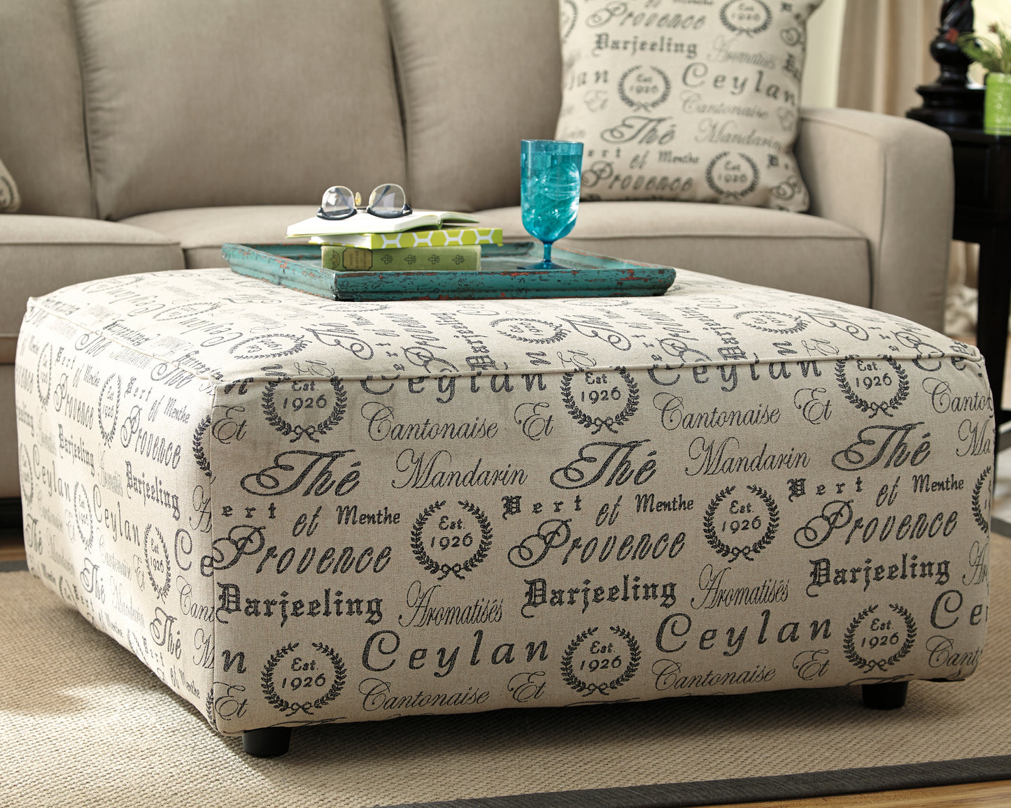 Alenya Oversized Accent Ottoman