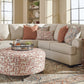 Amici Oversized Accent Ottoman