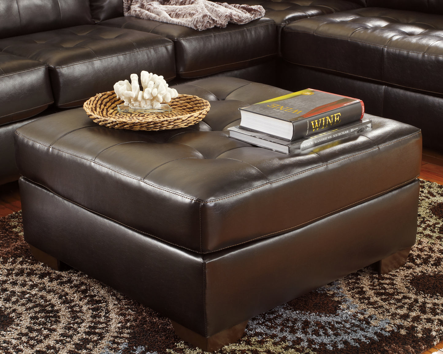 Alliston Oversized Accent Ottoman