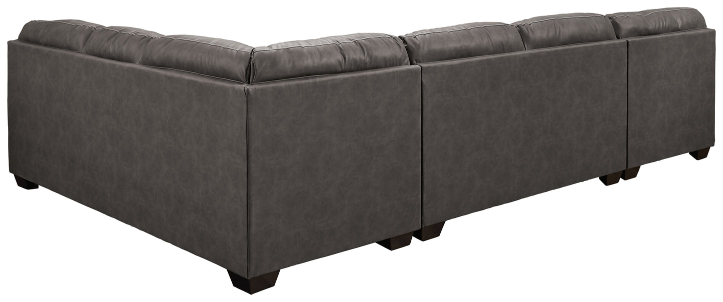 Aberton 3-Piece Sectional with Chaise