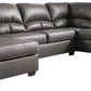 Aberton 3-Piece Sectional with Chaise
