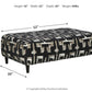 Ravenstone Oversized Accent Ottoman