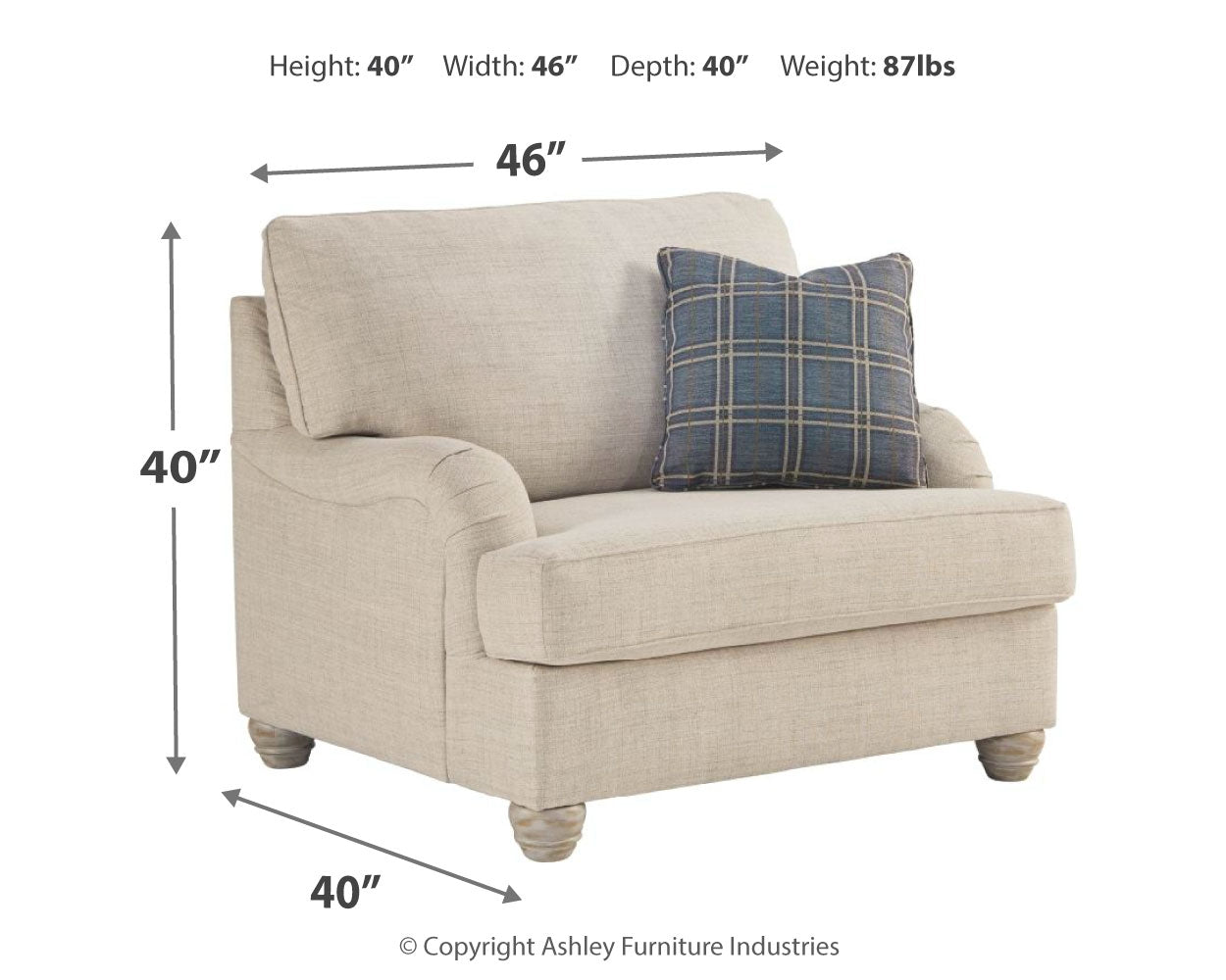 Traemore Oversized Chair