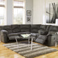 Tambo 2-Piece Reclining Sectional