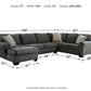 Sorenton 3-Piece Sectional with Chaise