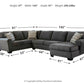 Sorenton 3-Piece Sectional with Chaise
