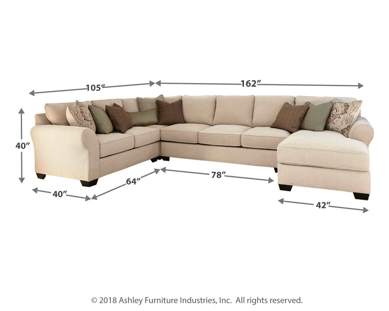 Wilcot Right-Arm Facing Corner Chaise