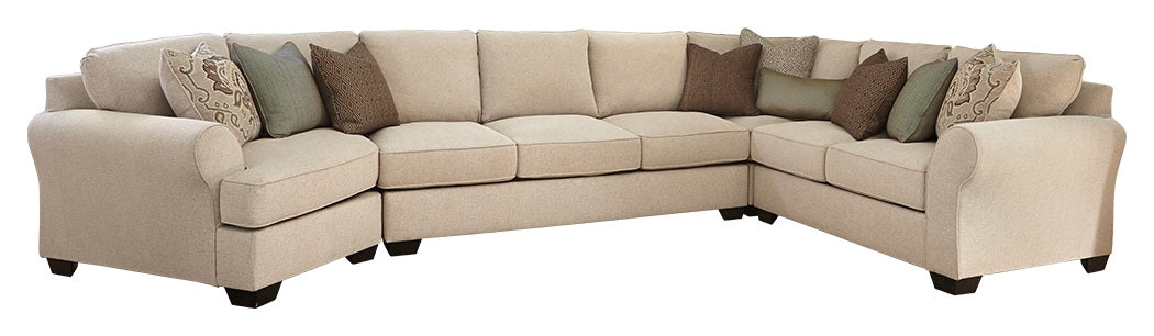 Wilcot 4-Piece Sectional with Cuddler
