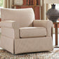 Almanza Swivel Glider Accent Chair