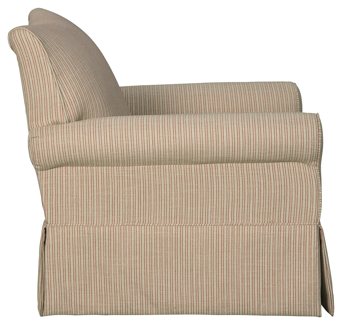 Almanza Swivel Glider Accent Chair
