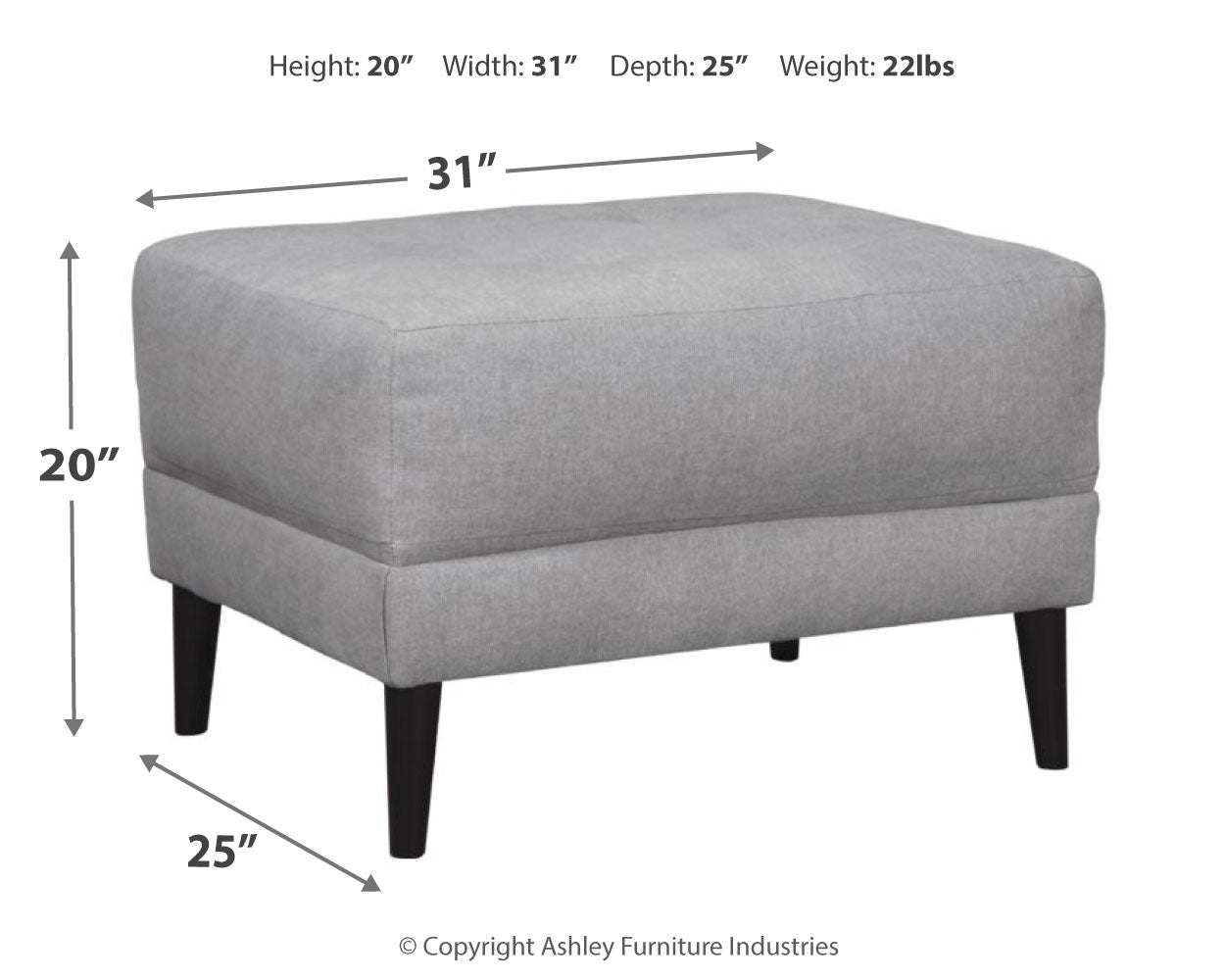 Cardello Ottoman