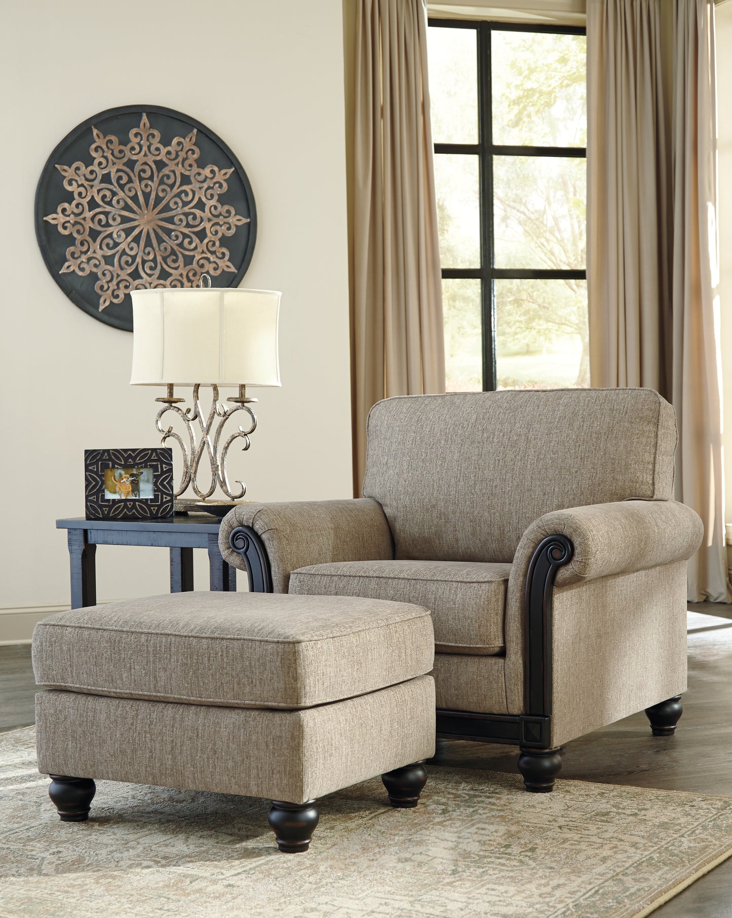 Blackwood Ottoman