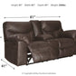 Boxberg Reclining Loveseat with Console