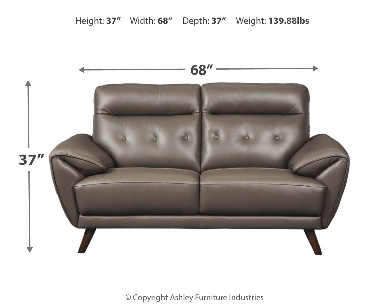 Sissoko Loveseat