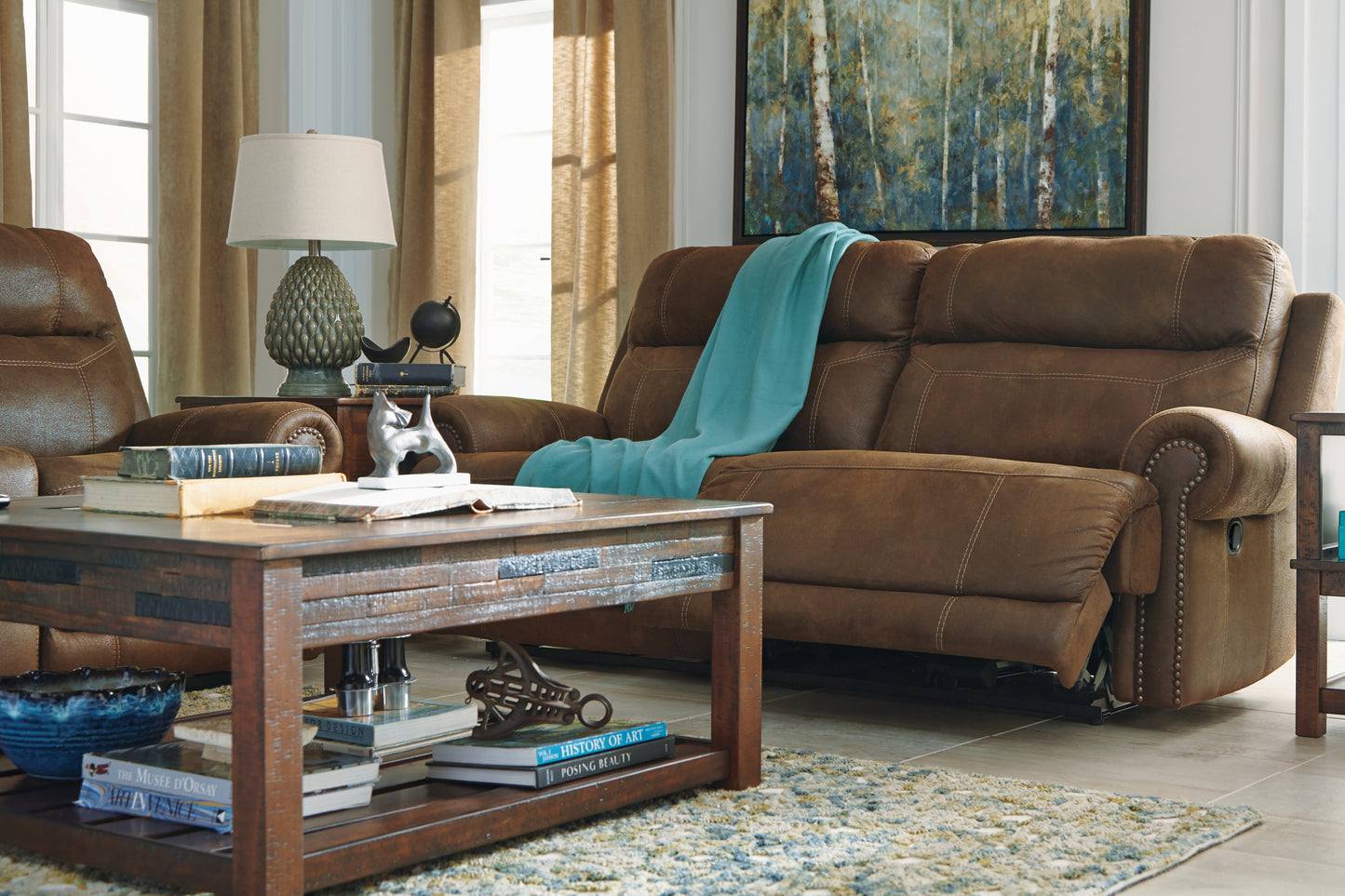 Austere Reclining Sofa
