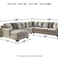 Ardsley 4-Piece Sectional with Chaise