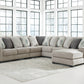 Ardsley 5-Piece Sectional with Chaise