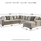 Ardsley 4-Piece Sectional with Chaise