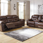 Stoneland Reclining Loveseat with Console