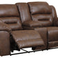 Stoneland Power Reclining Loveseat with Console