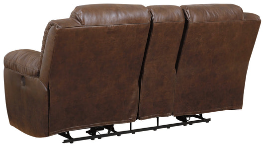 Stoneland Reclining Loveseat with Console