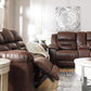 Stoneland Reclining Loveseat with Console
