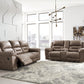 Stoneland Reclining Loveseat with Console