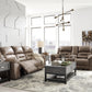 Stoneland Reclining Loveseat with Console