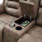 Stoneland Power Reclining Loveseat with Console