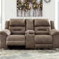 Stoneland Power Reclining Loveseat with Console