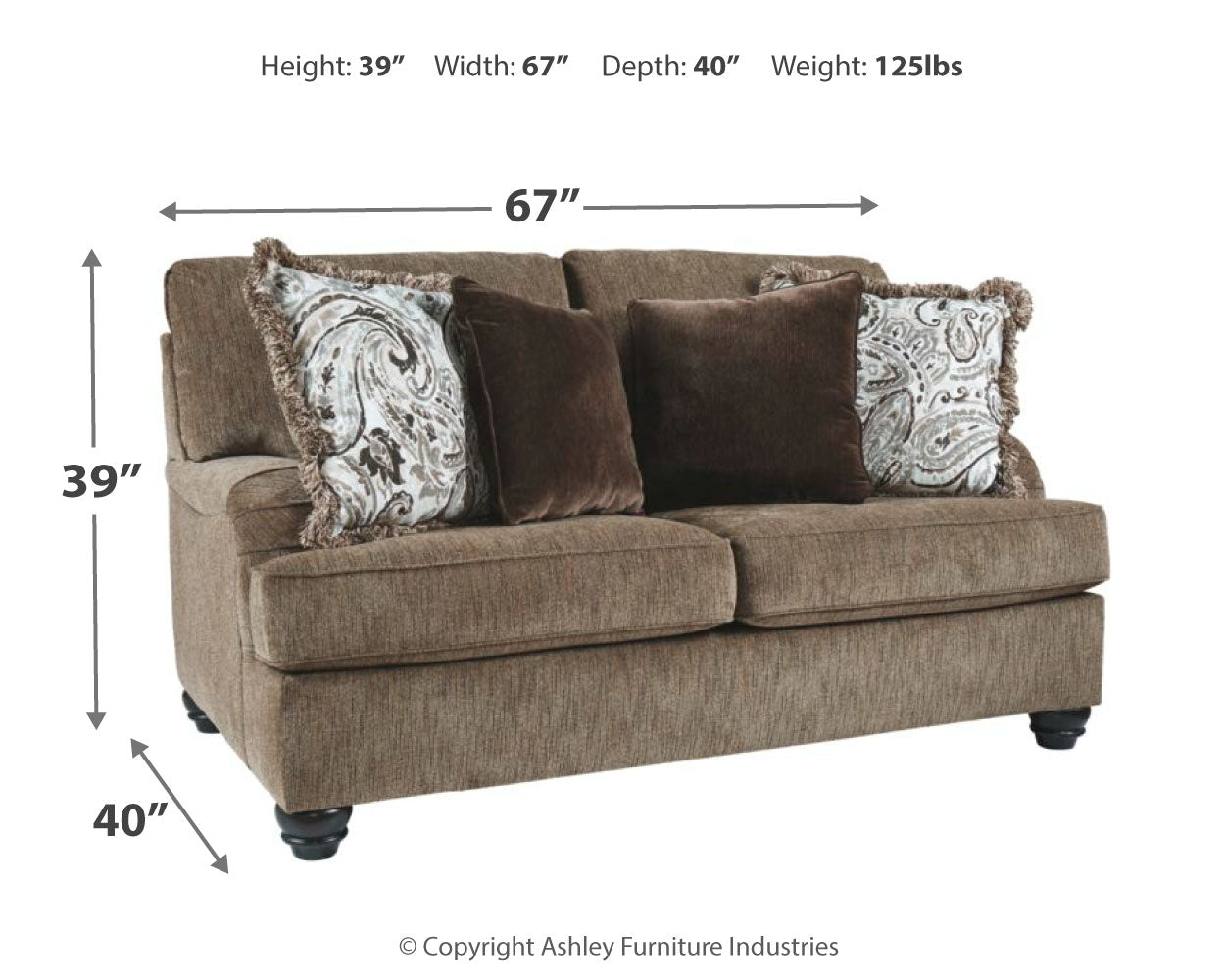 Braemar Loveseat