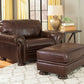 Banner Oversized Chair Ottoman