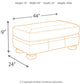 Banner Oversized Chair Ottoman
