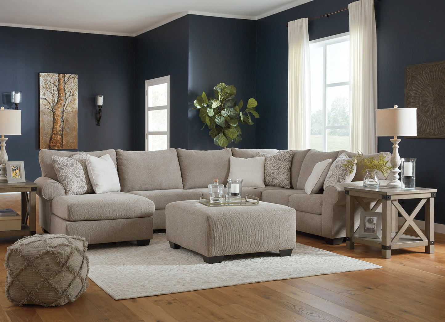 Baranello 3-Piece Sectional with Chaise