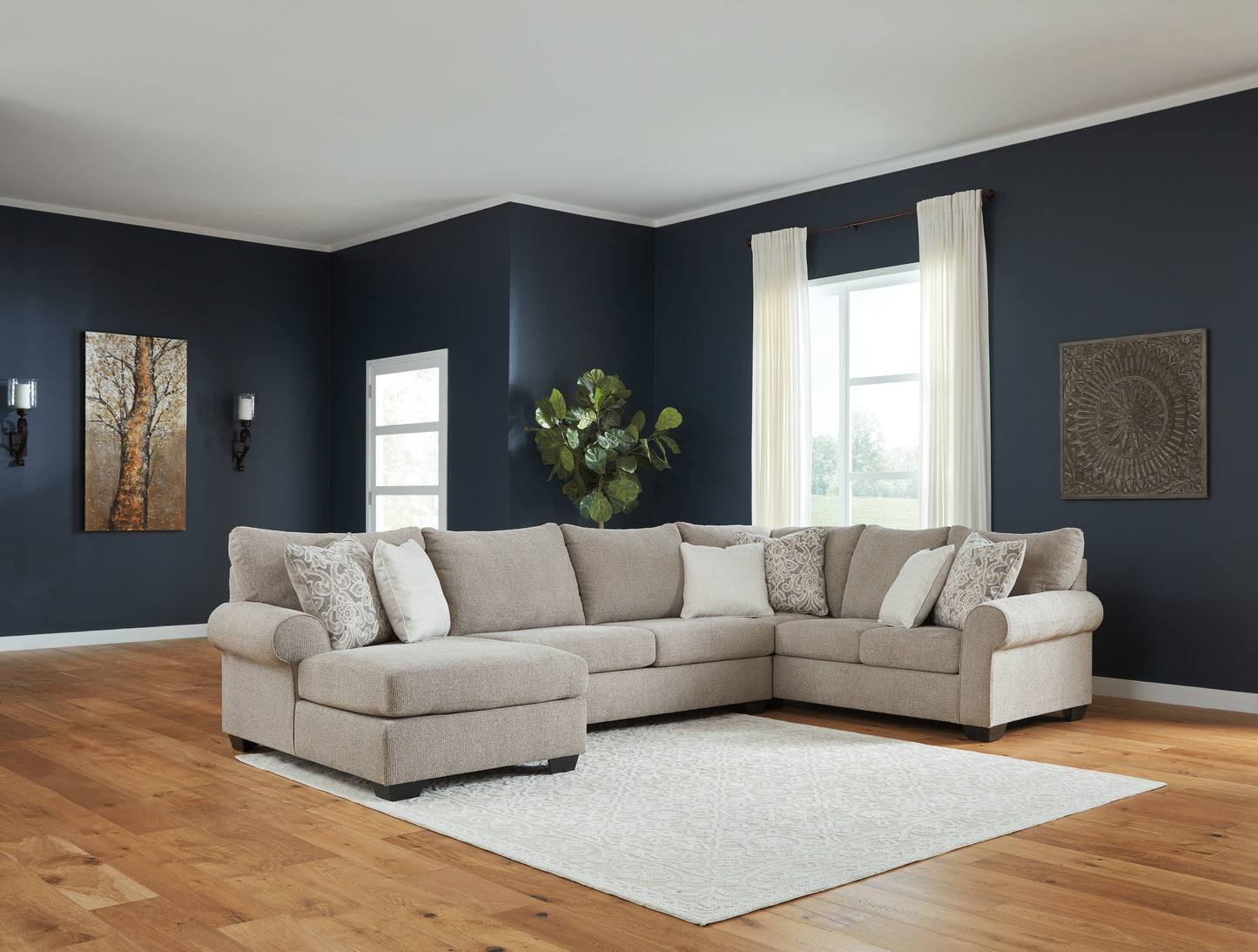 Baranello 3-Piece Sectional with Chaise