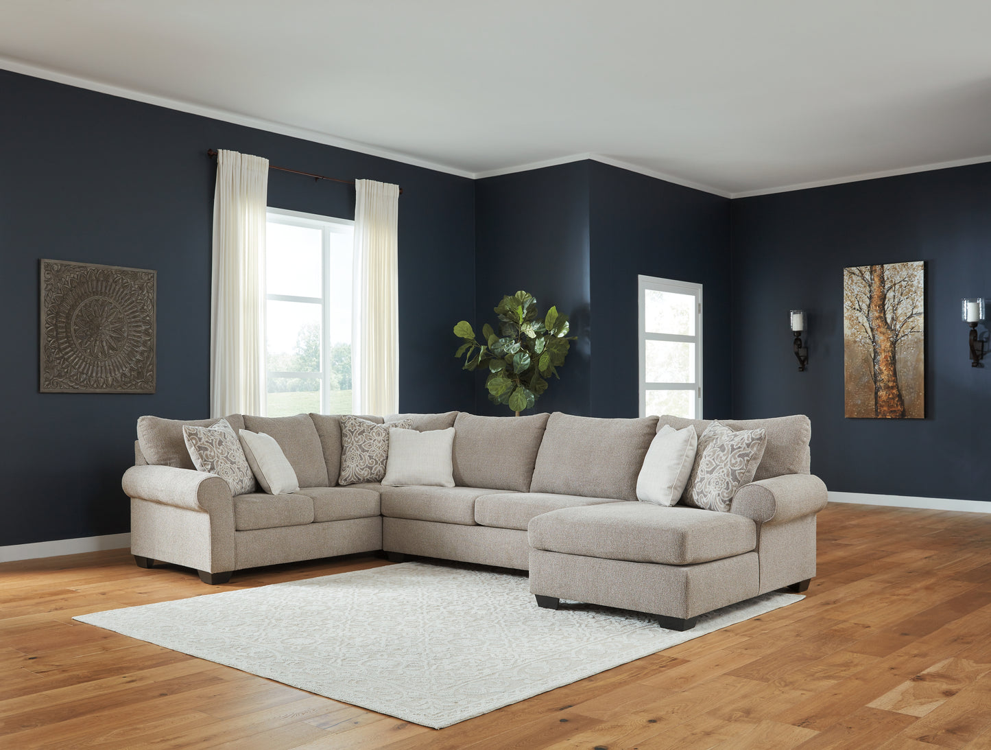 Baranello 3-Piece Sectional with Chaise
